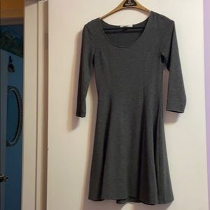 Gray dress